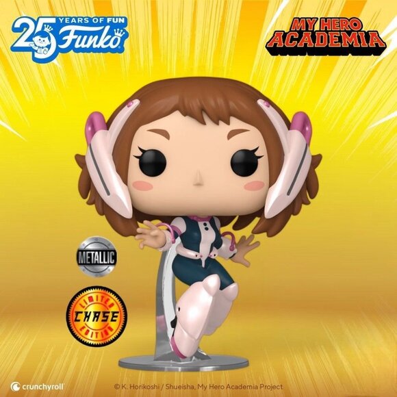 Funko POP! My Hero Academia MHA Anime Ochaco Uraraka Metallic Chase #1524 - Picture 1 of 7